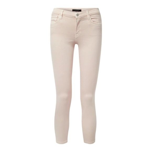 J BRAND J Brand 835 Mid-Rise Cropped Skinny Jeans in Prairee Pink NWT - Size 32 - Picture 5 of 6